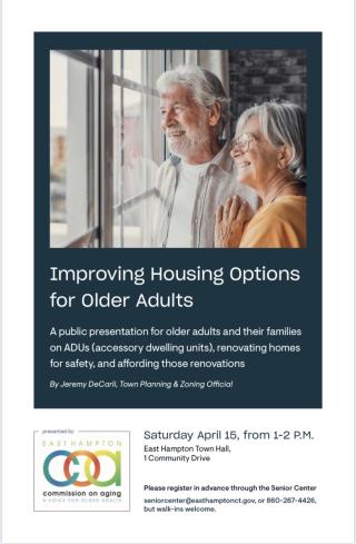 Improving Housing Options for Older Adults